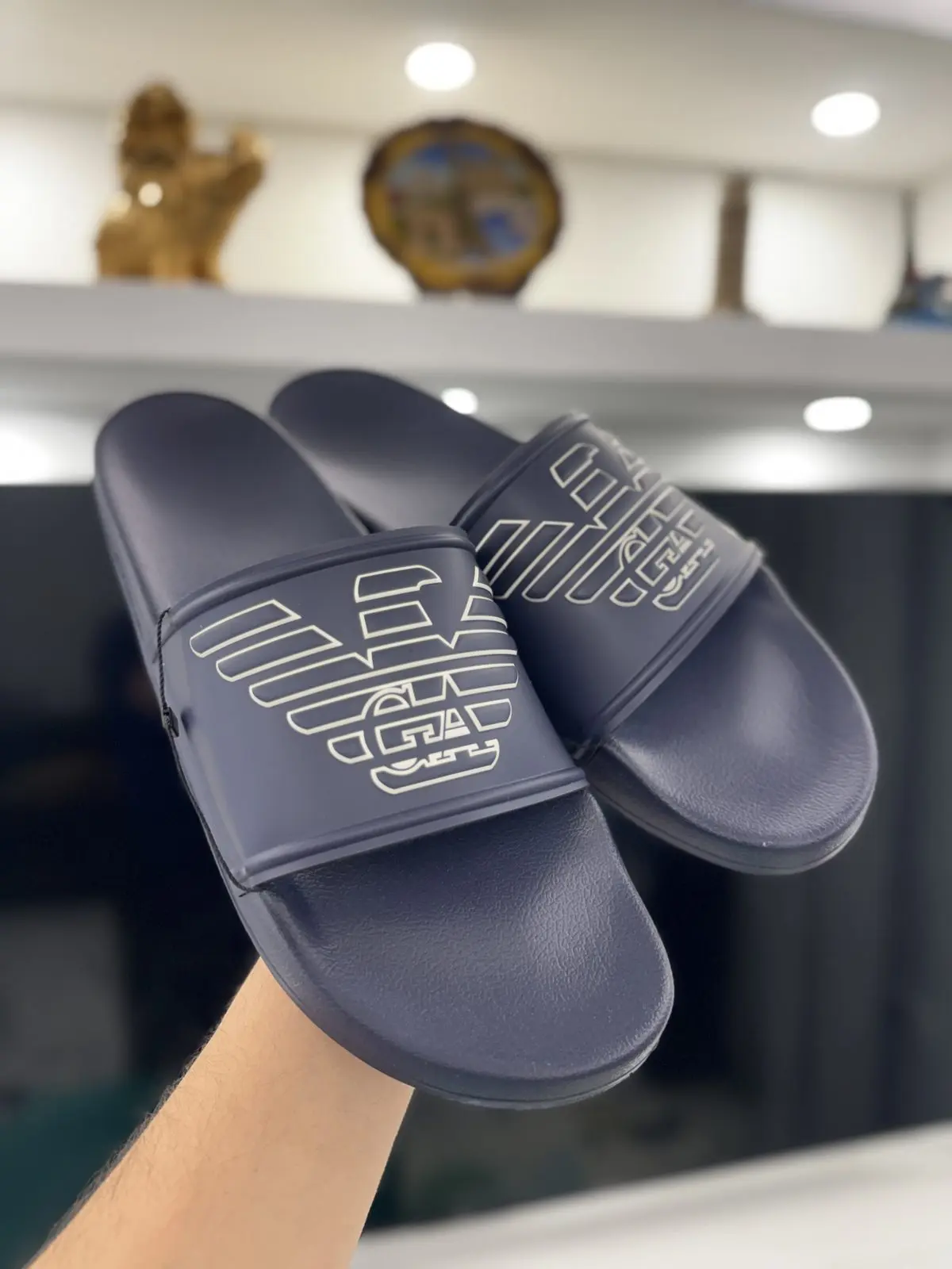 Sandalias Emporio Azul marino
