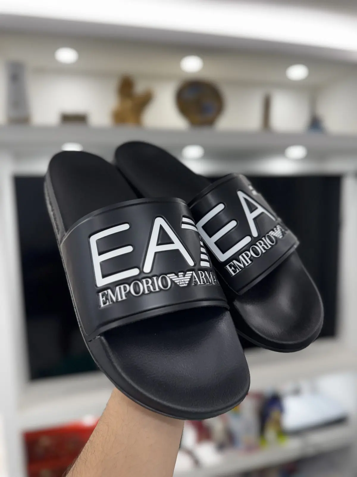 Sandalias Ea7 Negro EA7 blanco