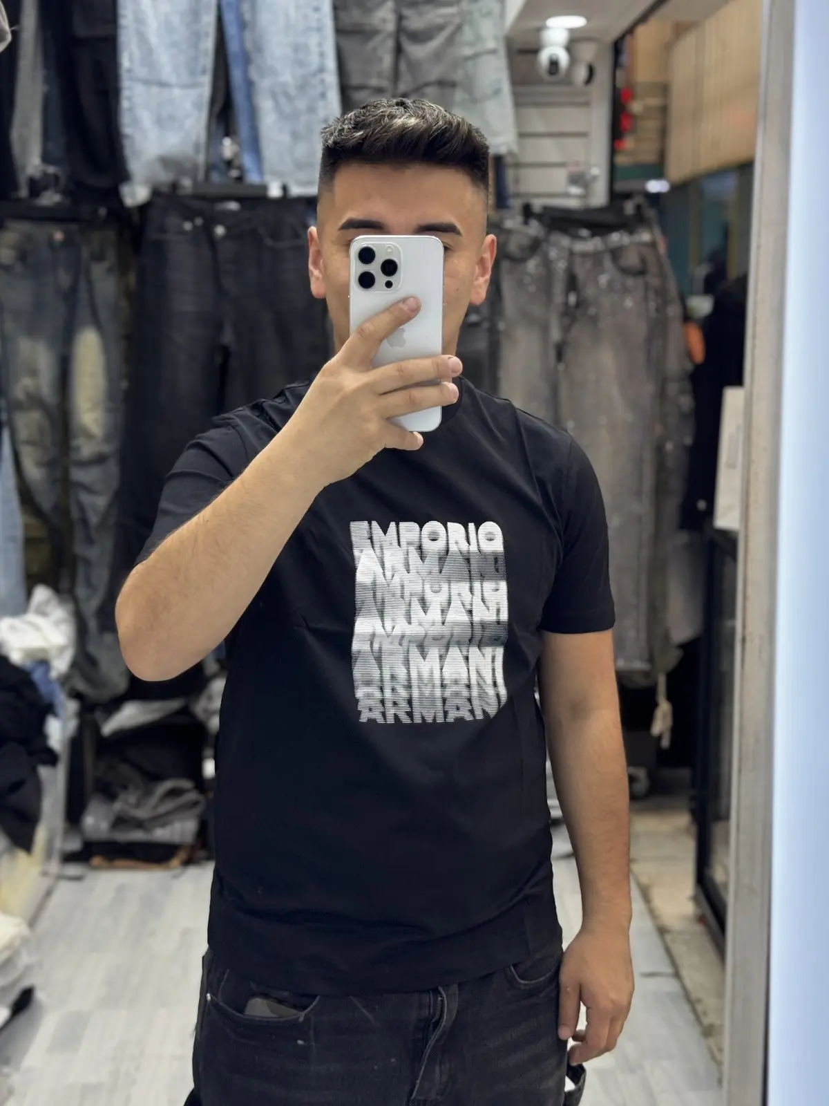 Polera Emporio cuadro