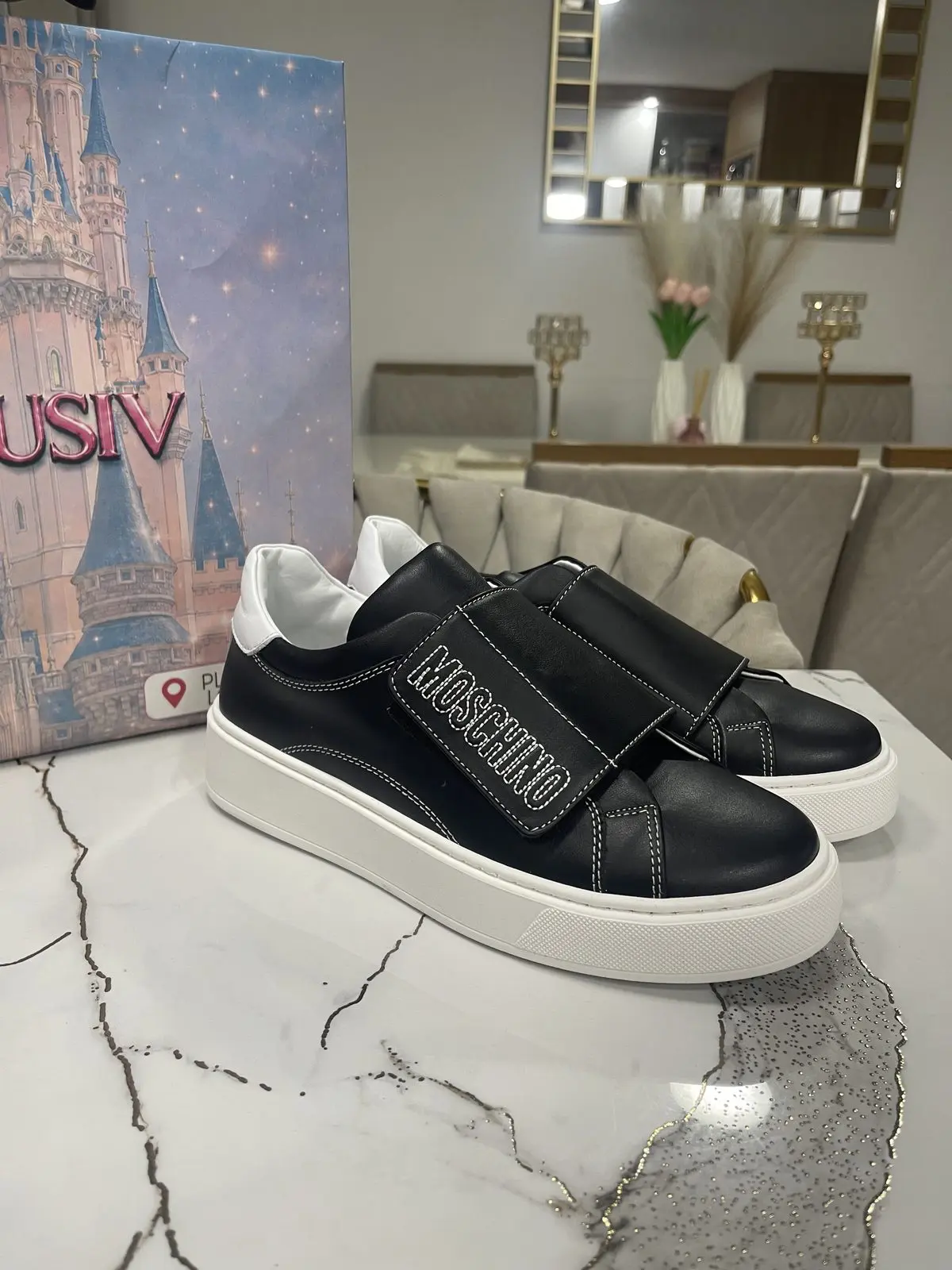 Zapatillas Moschino Belcro