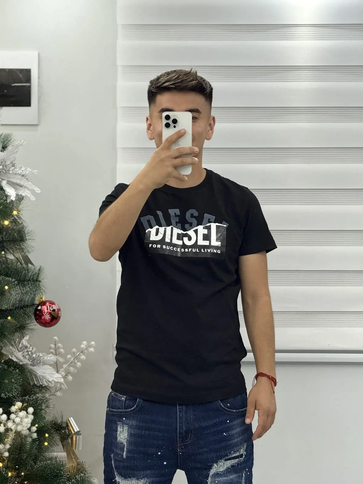 Polera Diesel Negra Nueva Colección