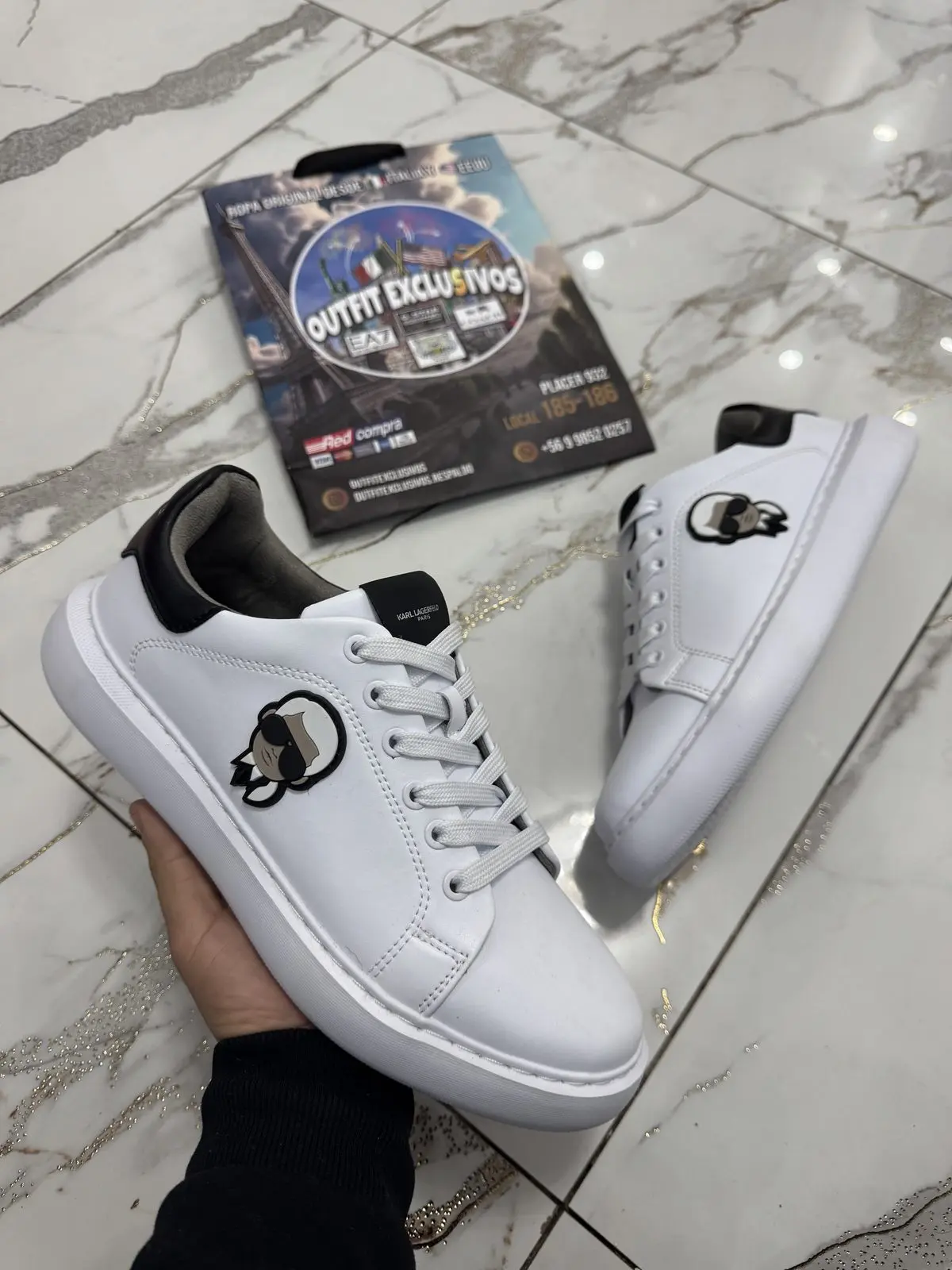 Zapatillas Karl Lagerfeld Blancas