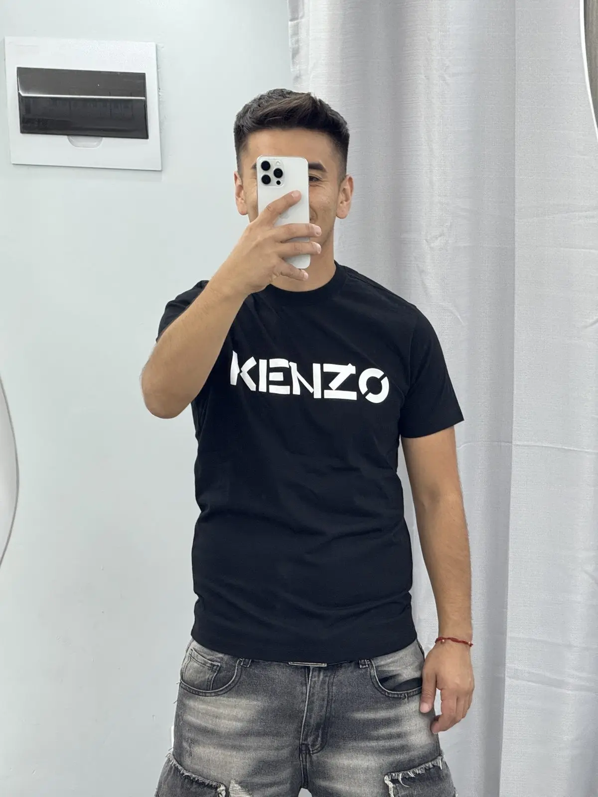 Polera Kenzo Negra Bambú