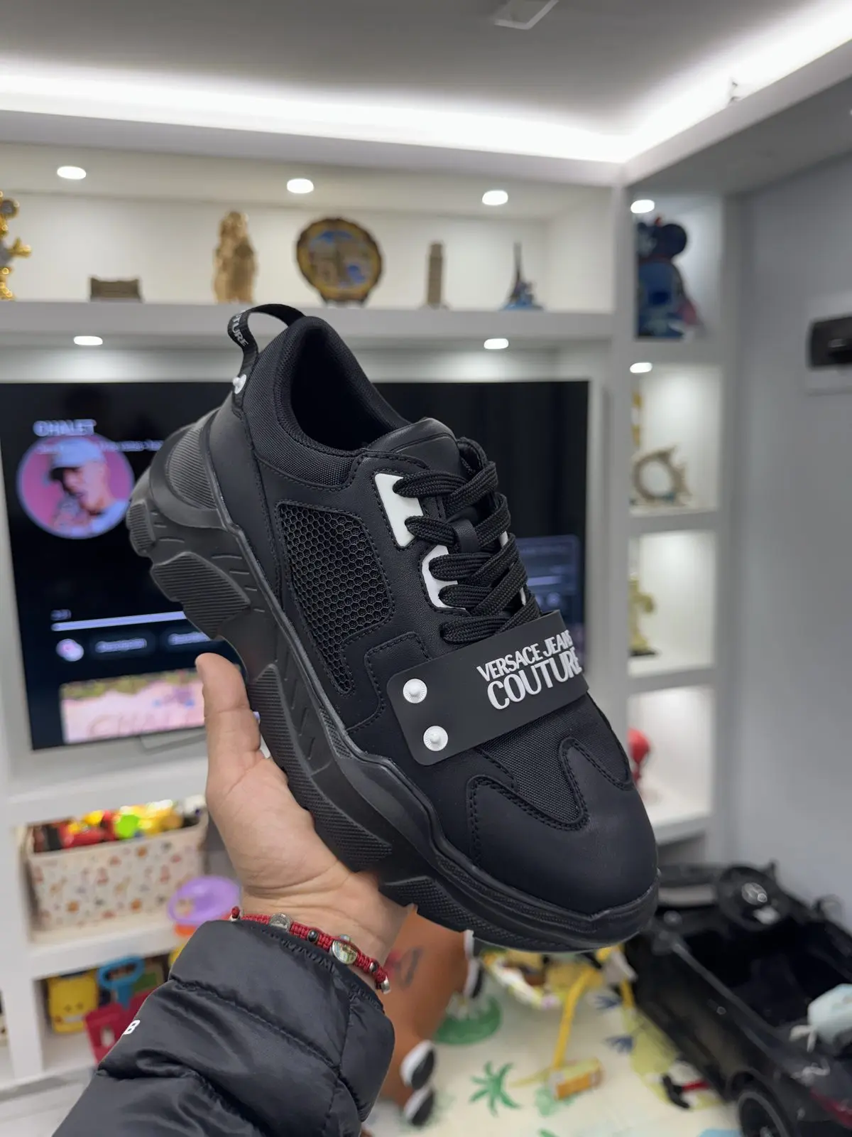Zapatillas Versace Negras