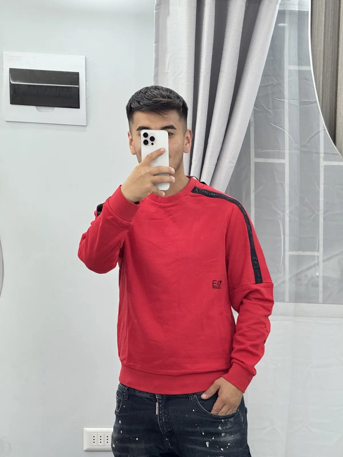Polerón EA7 Rojo