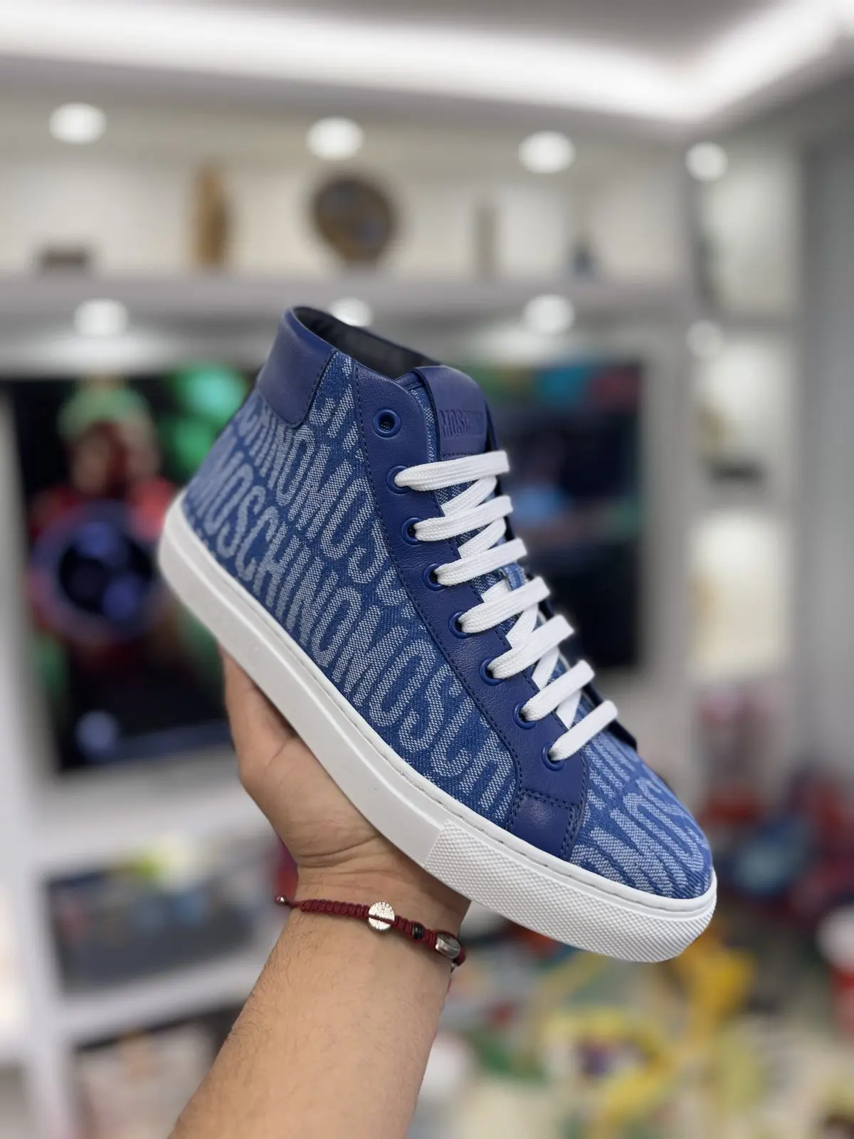 Zapatillas Moschino Azules Denim