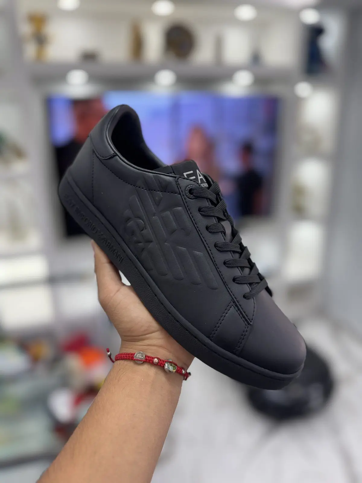 Zapatillas EA7 Negras con Águila