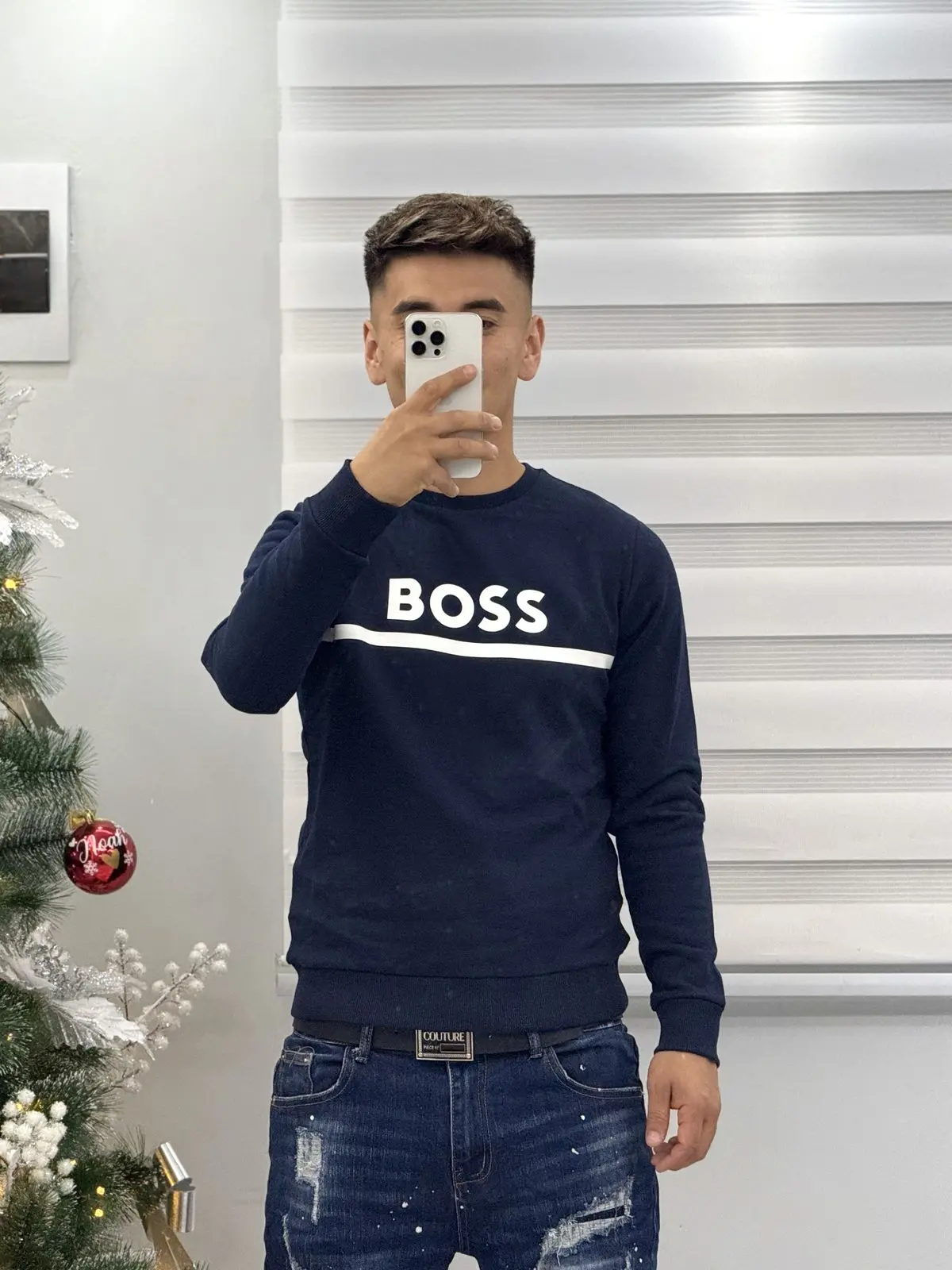 Polerón BOSS Azul
