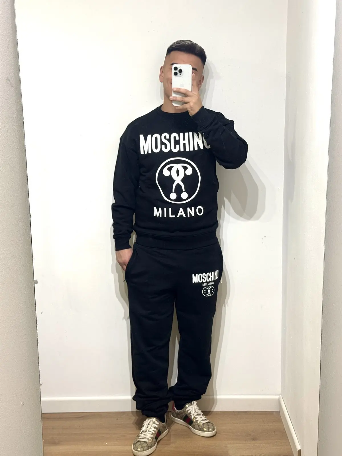 Conjunto Moschino Negro Milano