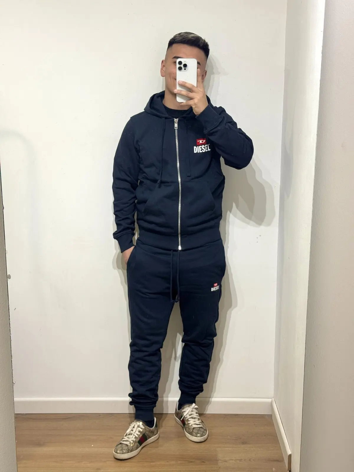 Conjunto Diesel Azul con Cierre