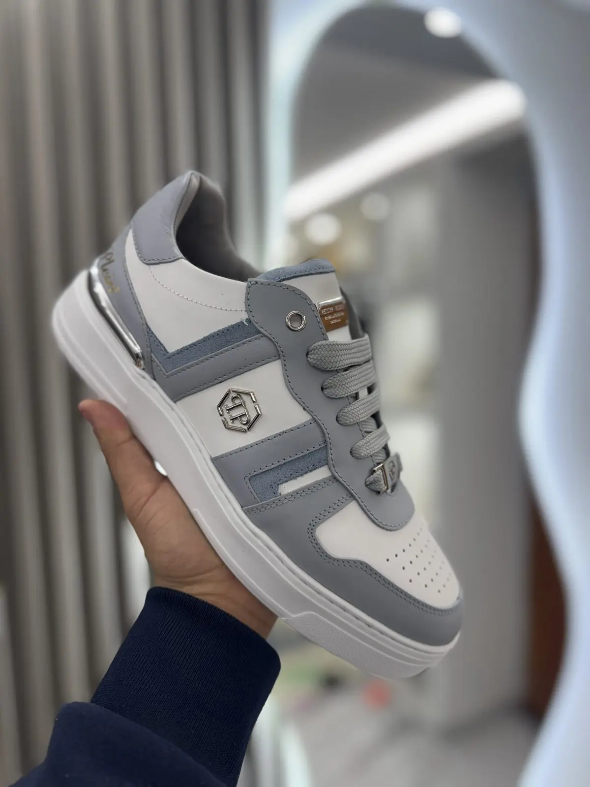 Zapatillas Philipp Plein Celestes