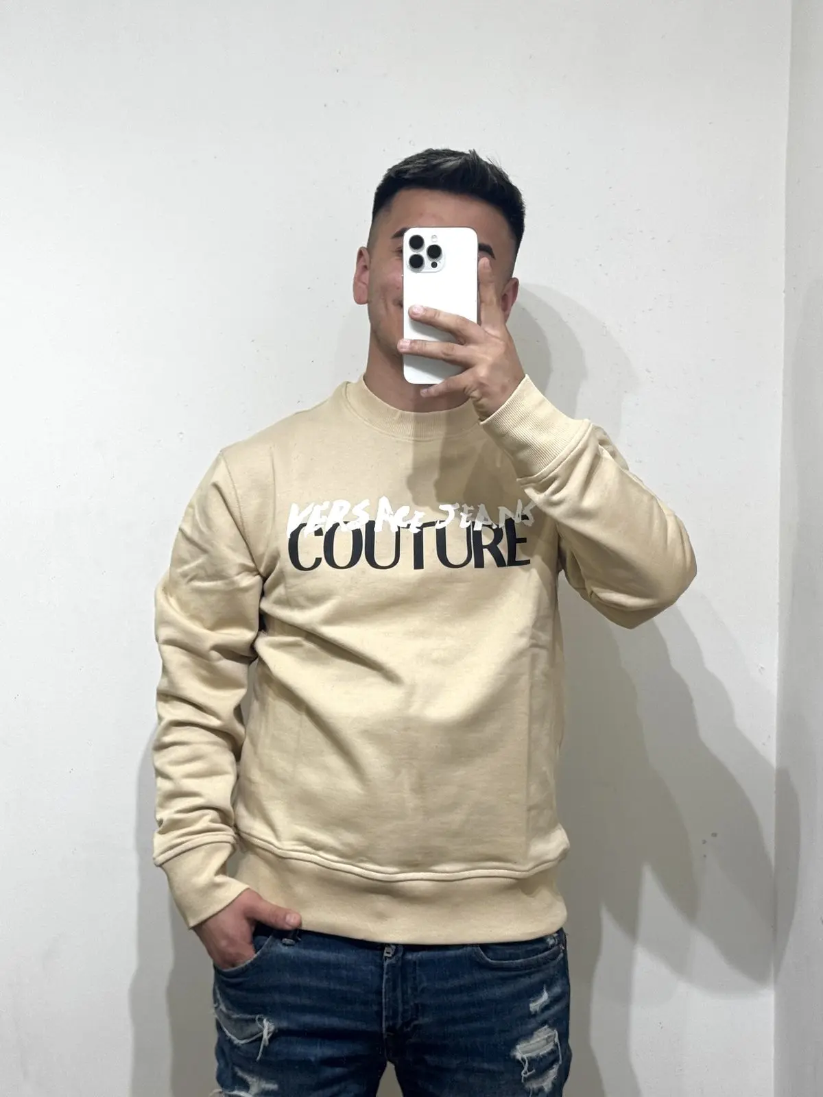 Poleron Versace Beige