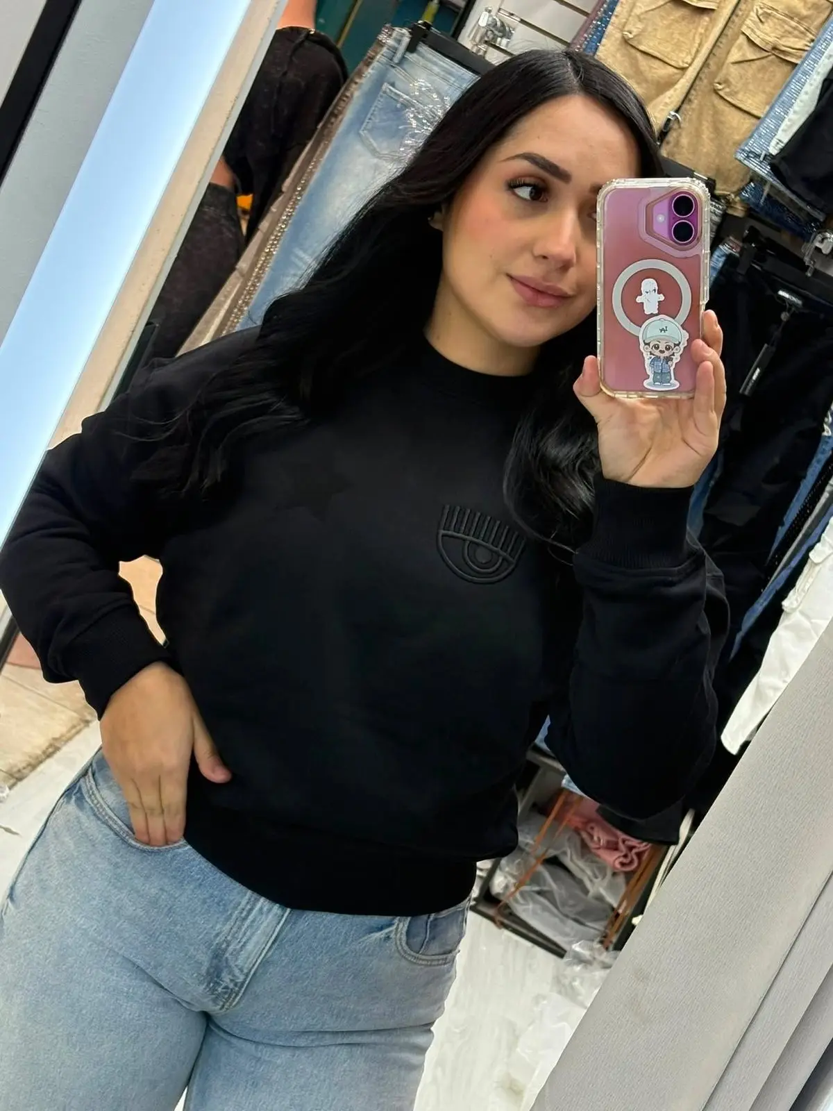Poleron Chiara negro