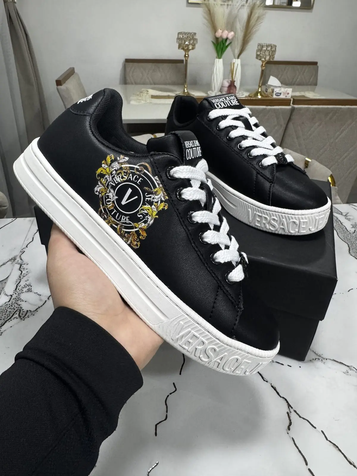 Zapatillas Versace círculo