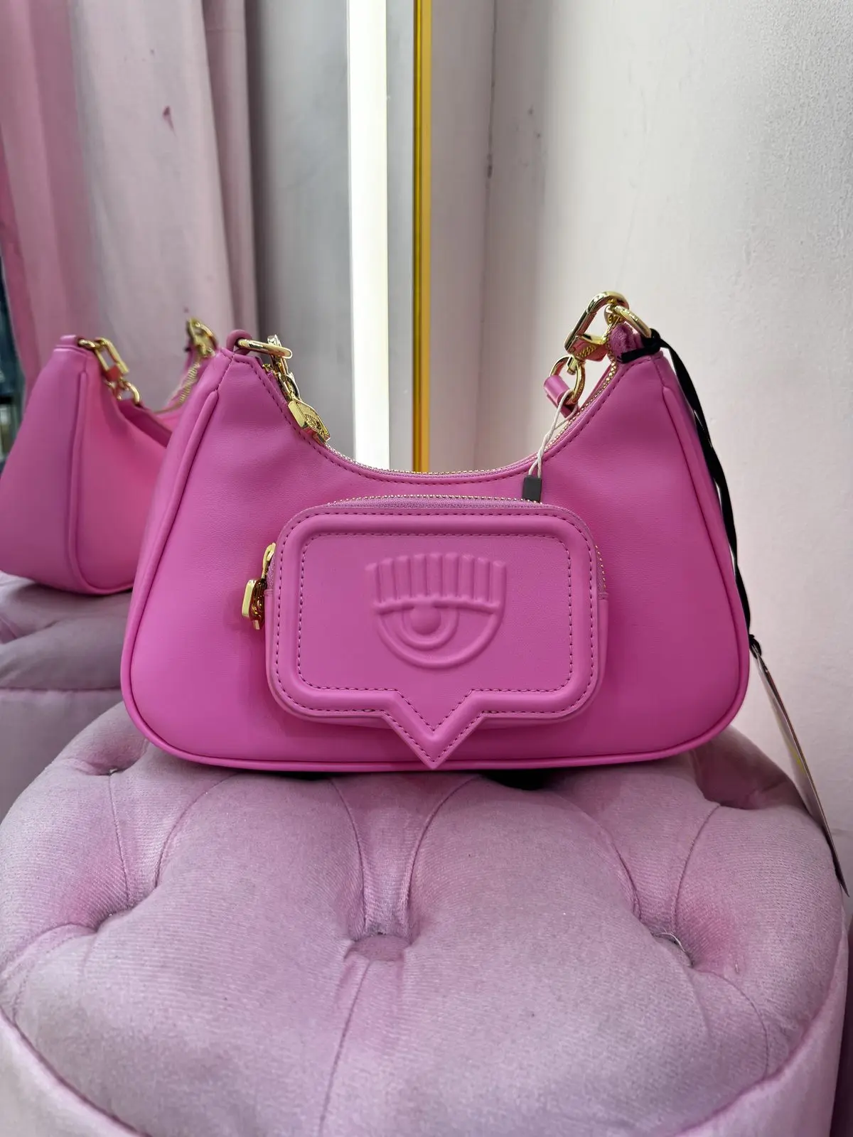 Cartera chiara rosa