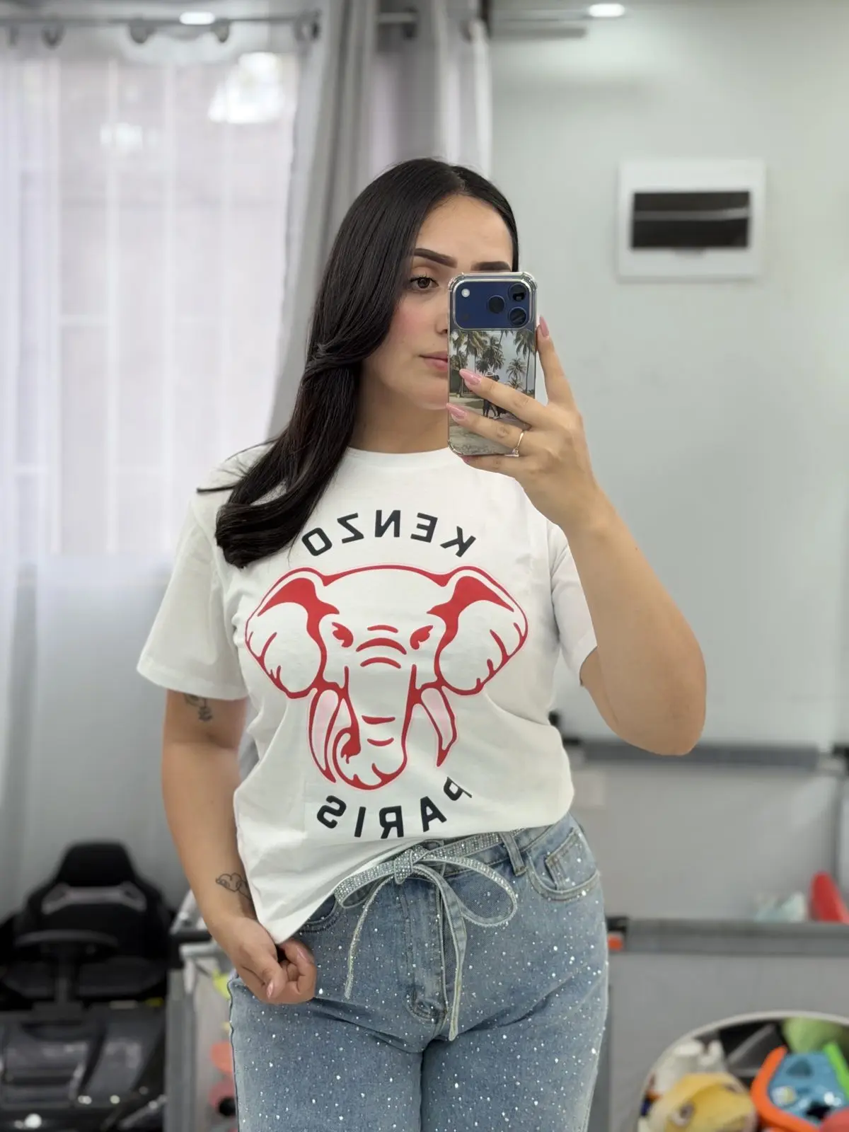 Polera Kenzo Elefante