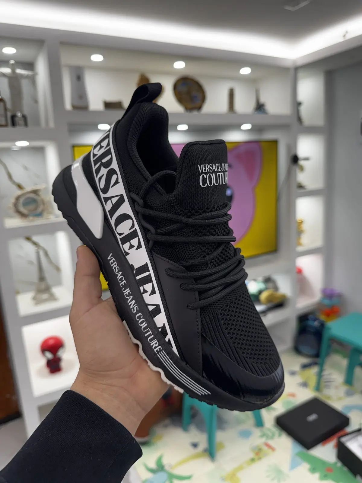 Zapatillas Versace Deportivas Lateral blanco